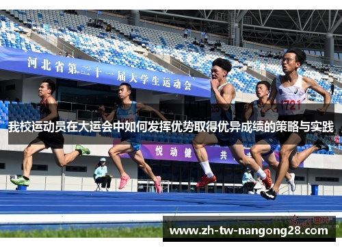 我校运动员在大运会中如何发挥优势取得优异成绩的策略与实践